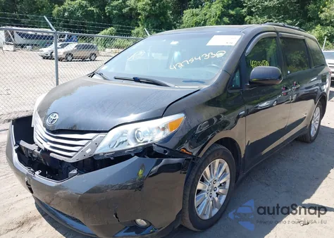2016 Toyota Sienna Xle Premium 7 Passenger из США, поврежденный, VIN 5TDDK3DC8GS142377